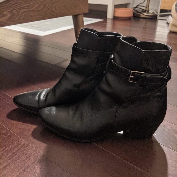 AUTHENTIC YSL Black Wyatt Jodhpur Boots - Picture 14 of 15